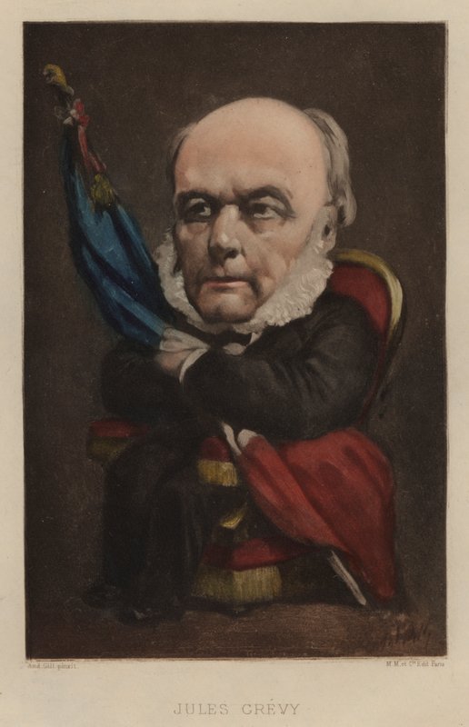 Jules Grevy by Andre Gill