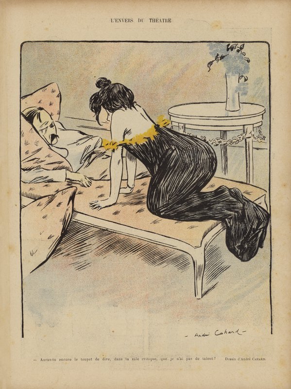 Illustration for Le Rire by Andre Philippe Adolphe Cahard