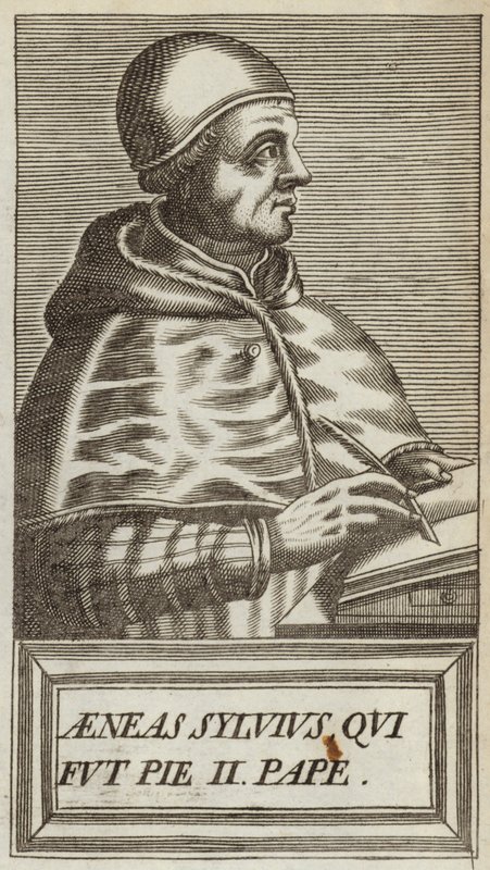 Pope Pius II by Andre Thevet