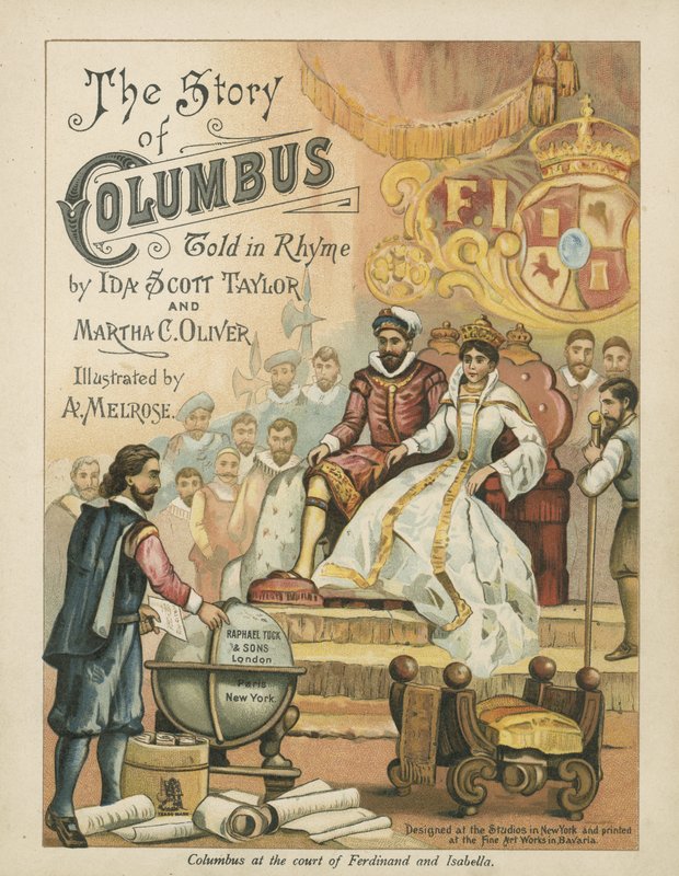 Columbus at the court of Ferdinand and Isabella by Andrew Melrose