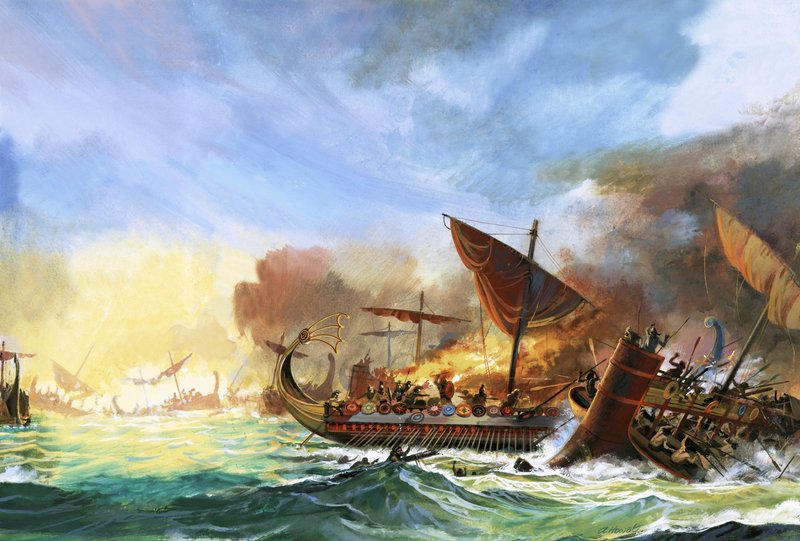 Battle of Salamis by Andrew Howat