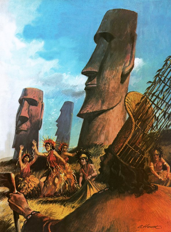 Easter Island by Andrew Howat