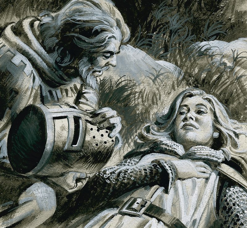 Robin Hood and Marion Fitzwalter by Andrew Howat