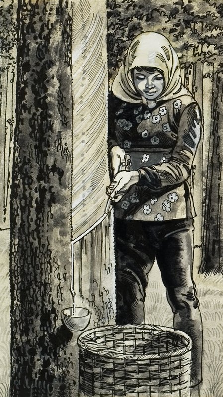 Rubber Tapping by Andrew Howat