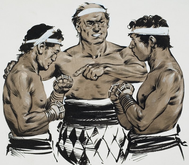 Boxing by Angus McBride