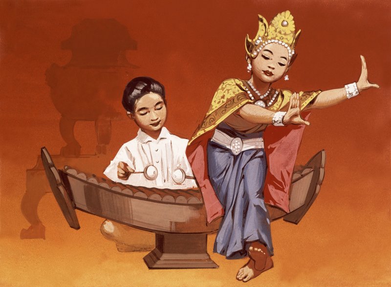 Children from Siam by Angus McBride