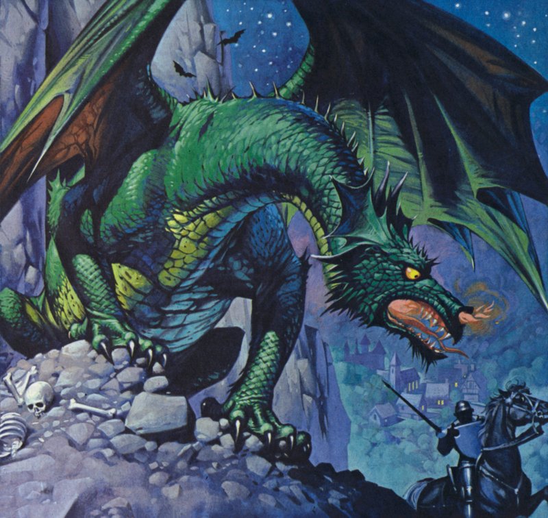 Dragons by Angus McBride