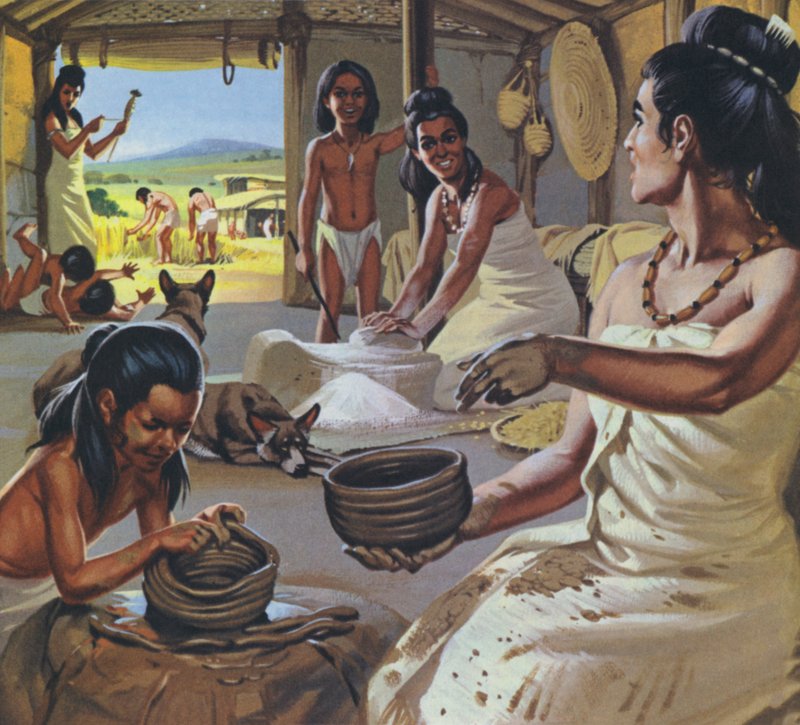 Early Farmers at Home by Angus McBride