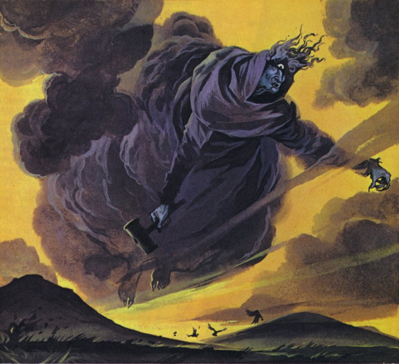 The Cailleach-Bheur by Angus McBride