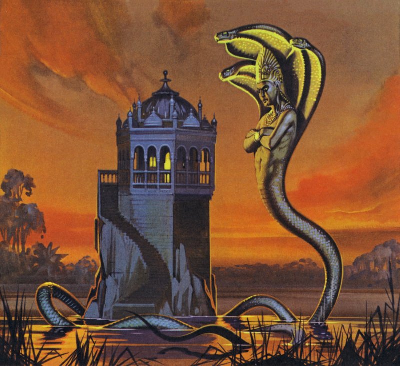 The Naga-King by Angus McBride