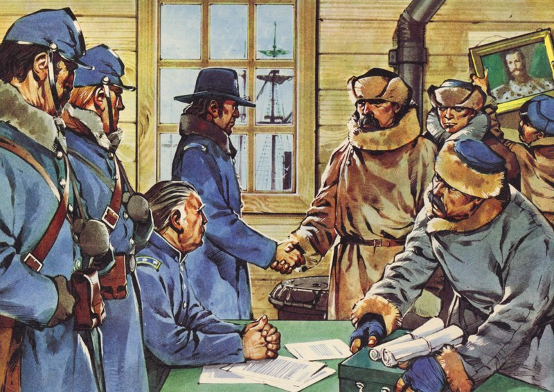 The Purchase of Alaska by Angus McBride