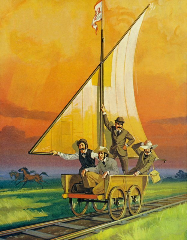 The Sail-Car by Angus McBride
