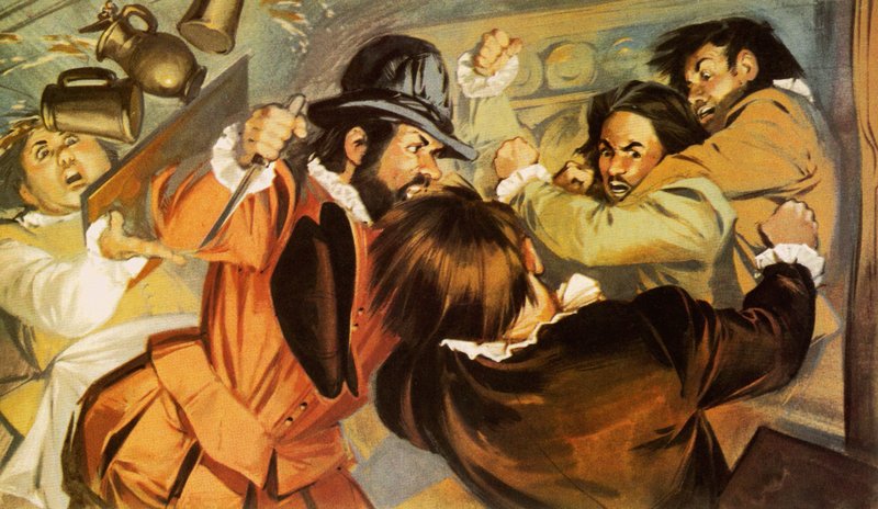 The Killing of the Poet, Christopher Marlowe by Angus McBride