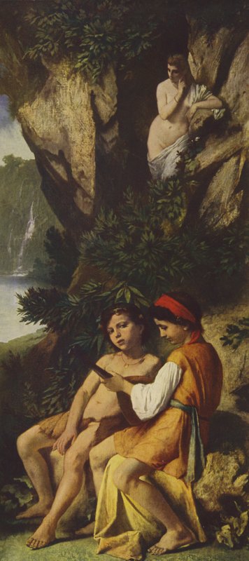 Children Making Music by Anselm Feuerbach