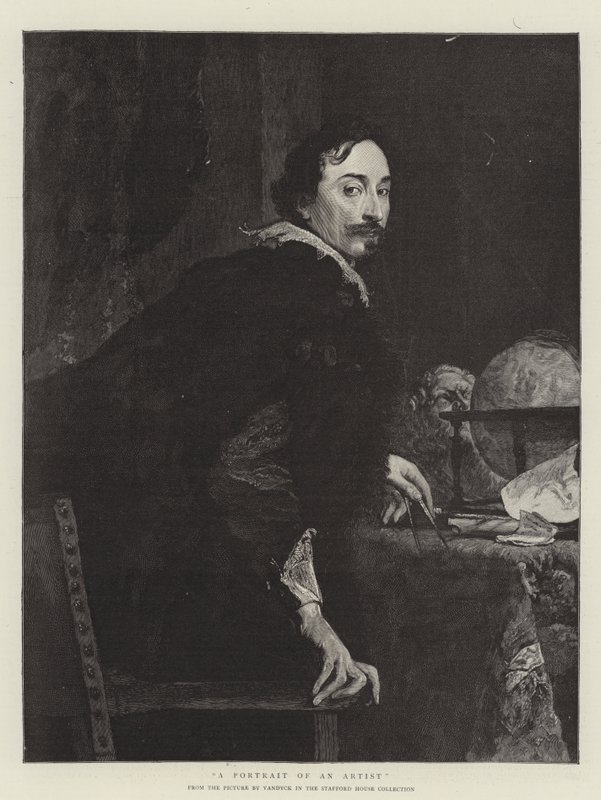 A Portrait of an Artist by Anthony van Dyck