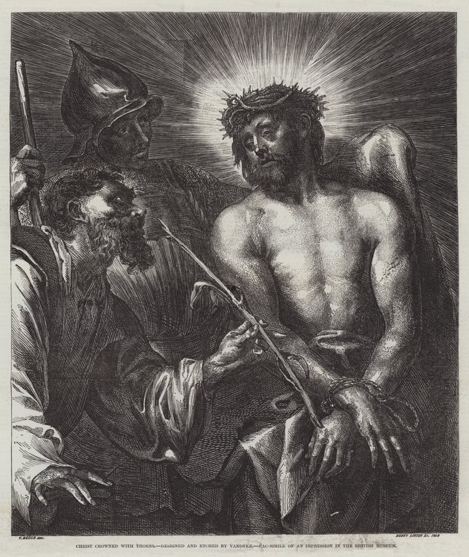 Christ crowned with Thorns by Anthony van Dyck