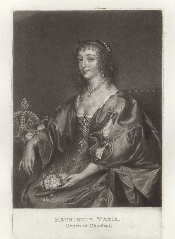 Henrietta Maria by Anthony van Dyck