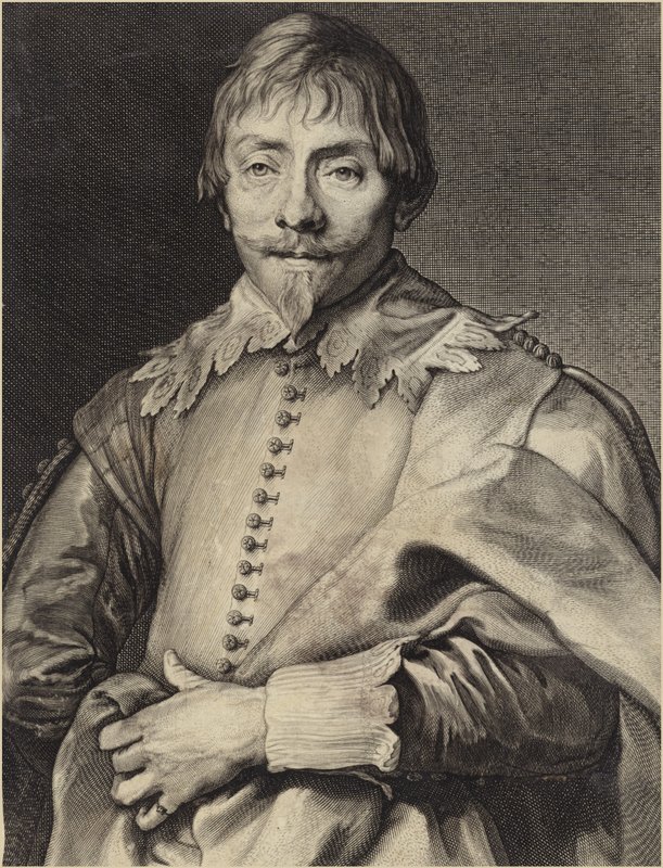 Portrait of Willem Hondius by Anthony van Dyck