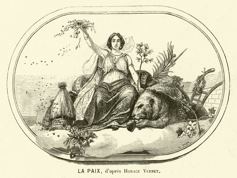 Peace by Antoine Charles Horace Vernet