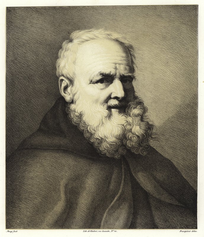Portrait of a Bearded Man by Anton Raphael Mengs