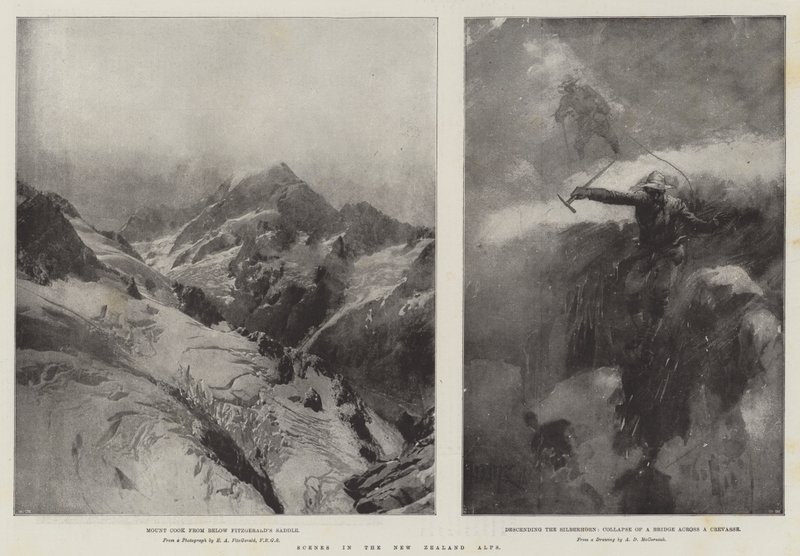 Scenes in the New Zealand Alps by Arthur David McCormick