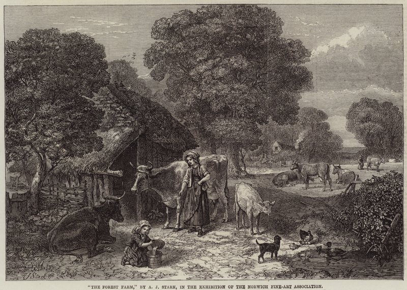 The Forest Farm by Arthur J. Stark
