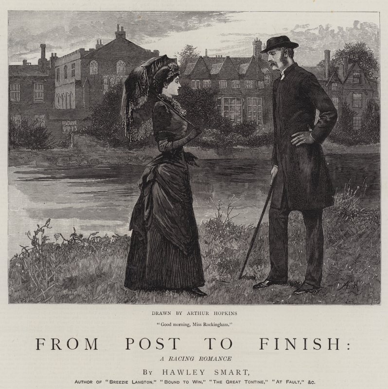 From Post to Finish, a Racing Romance by Arthur Hopkins