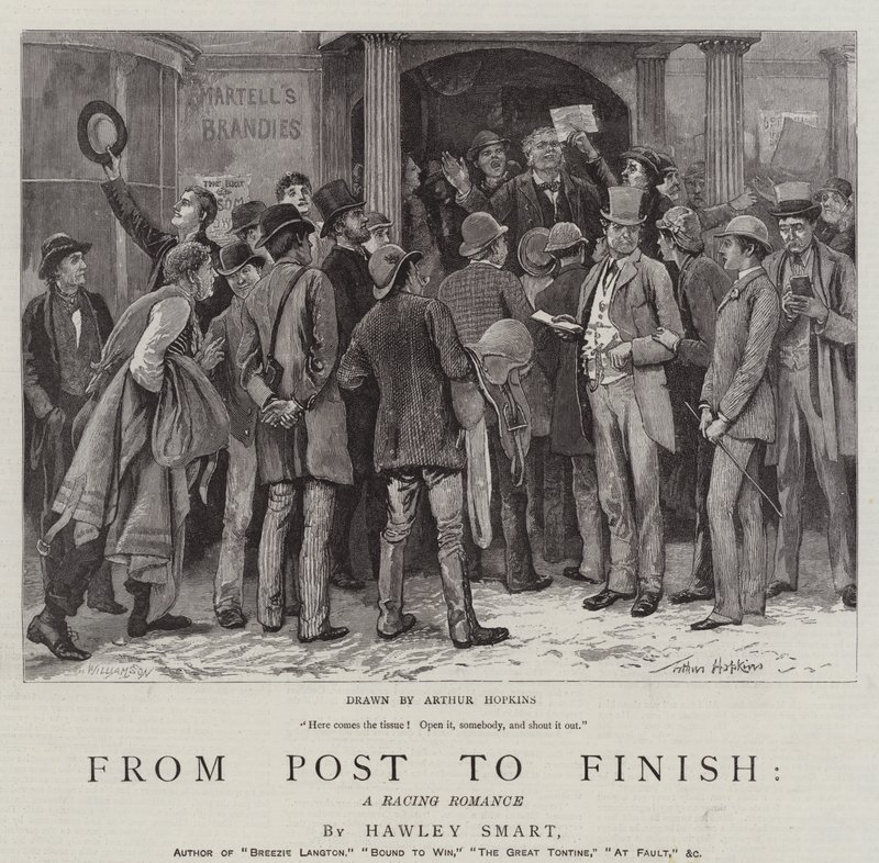 From Post to Finish, a Racing Romance by Arthur Hopkins