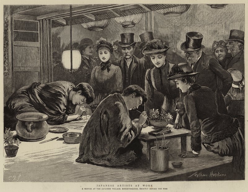 Japanese Artists at Work by Arthur Hopkins