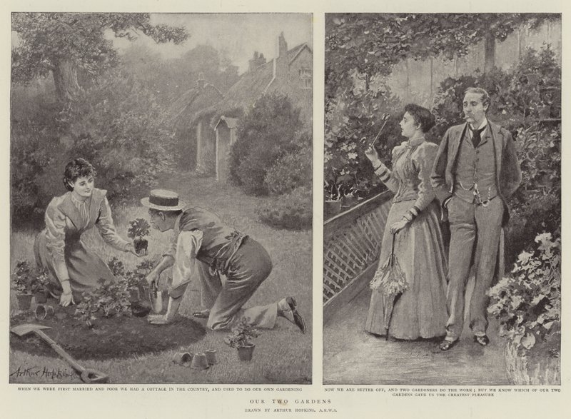 Our Two Gardens by Arthur Hopkins