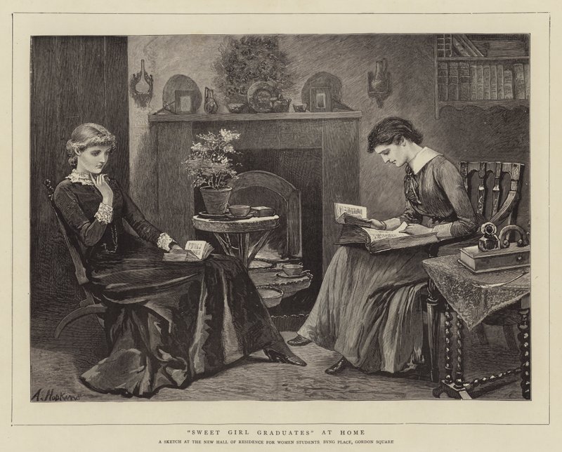 Sweet Girl Graduates at Home by Arthur Hopkins
