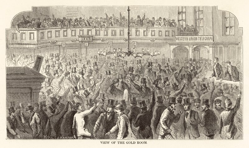 View of the Gold Room by Arthur Lumley