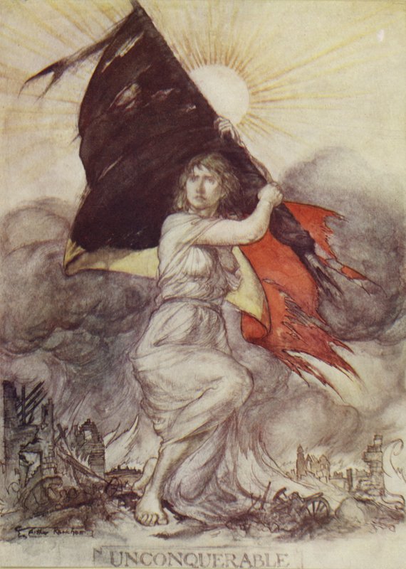 Unconquerable by Arthur Rackham