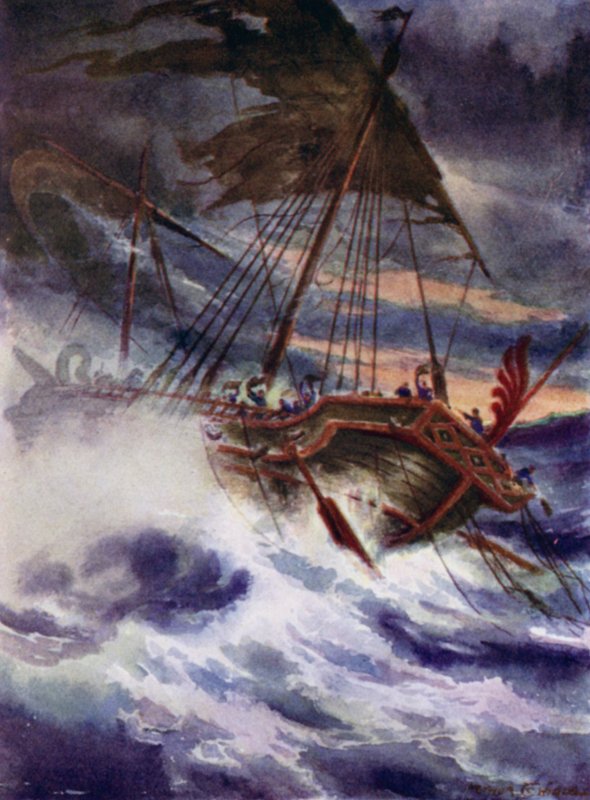 Paul, the shipwreck by Arthur Twidle