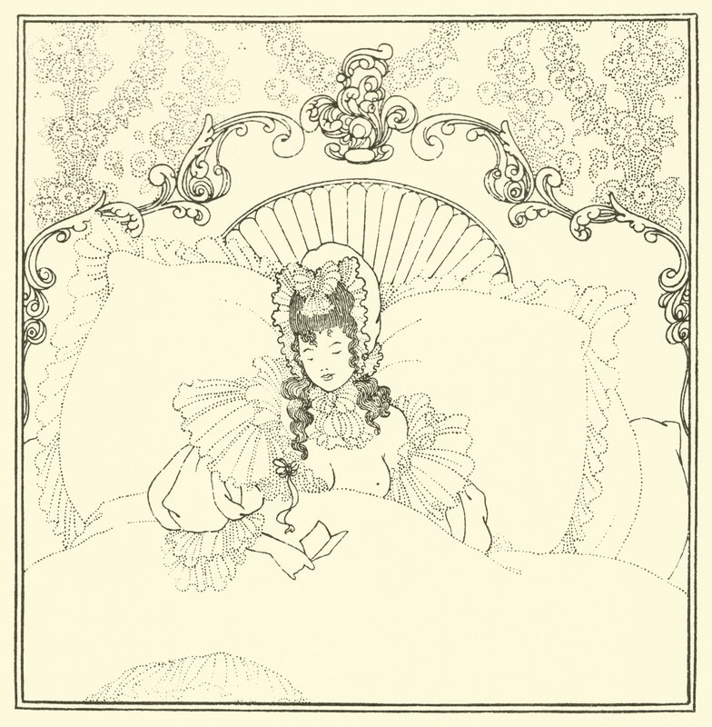 The Billet Doux by Aubrey Beardsley