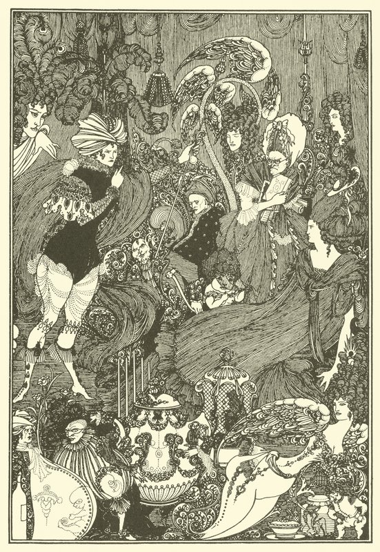 The Cave of Spleen by Aubrey Beardsley