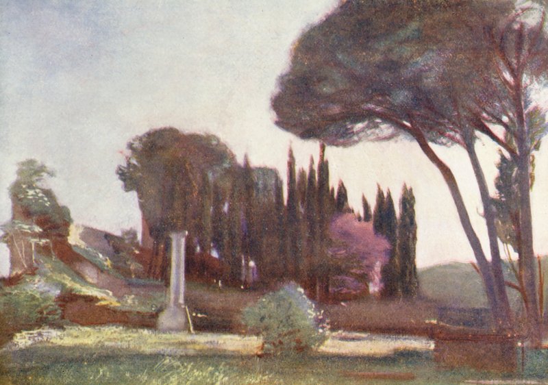 Rome: Old English Cemetery by Aubrey Waterfield