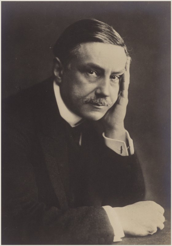 Portrait of Emil von Reznicek by Austrian Photographer