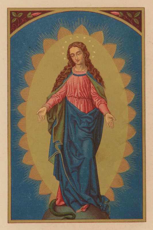 Blessed Mary, Immaculate Virgin by Austrian School