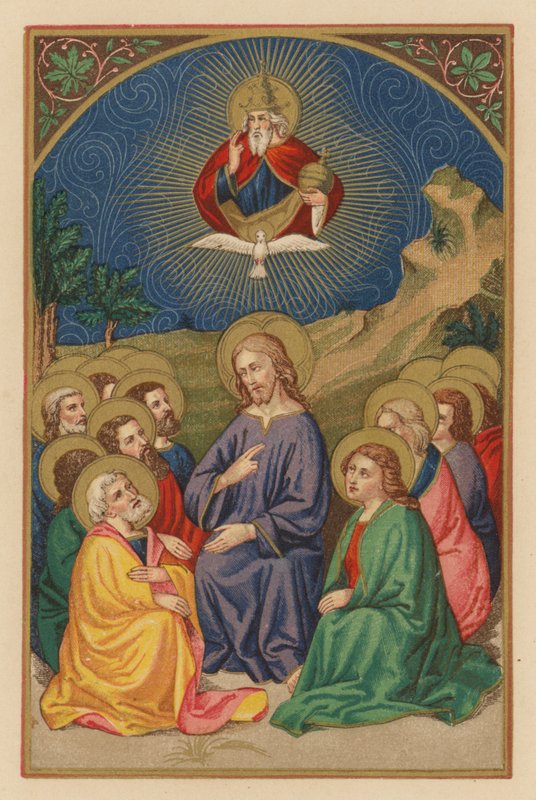 Christ among the Disciples by Austrian School