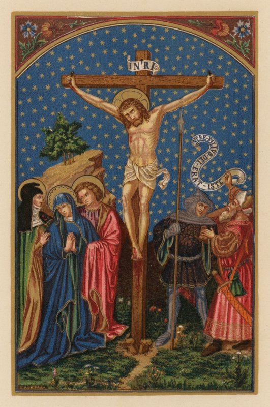 It is Finished (chromolitho) by Austrian School