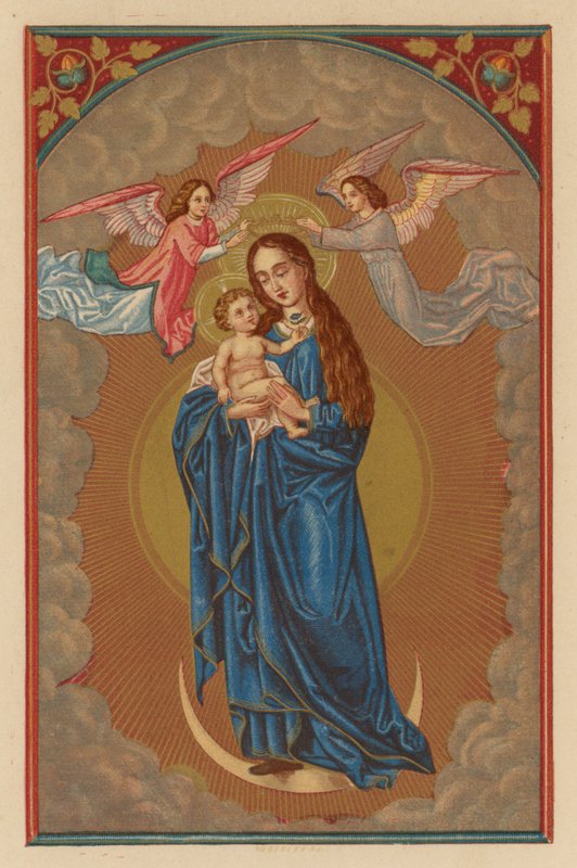Child Jesus Showing a Flower by Austrian School
