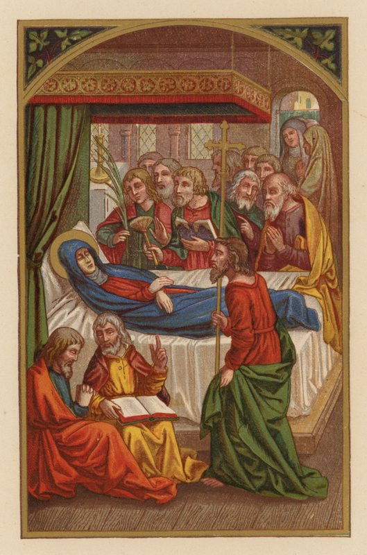 Death of the Blessed Virgin Mary by Austrian School