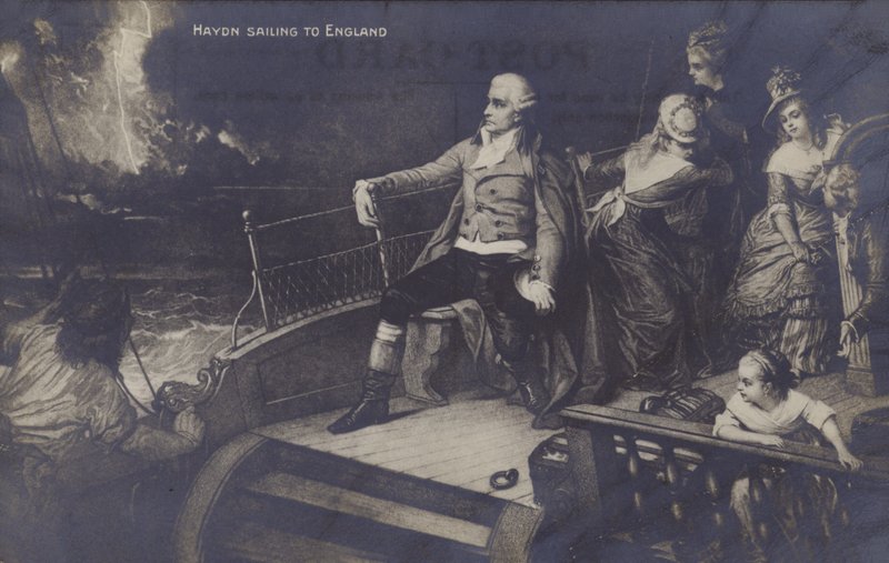 Portrait of Joseph Haydn by Austrian School