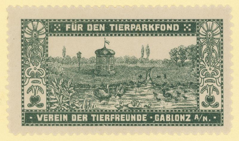 Zoo Fund, Gablonz, Bohemia by Austrian School