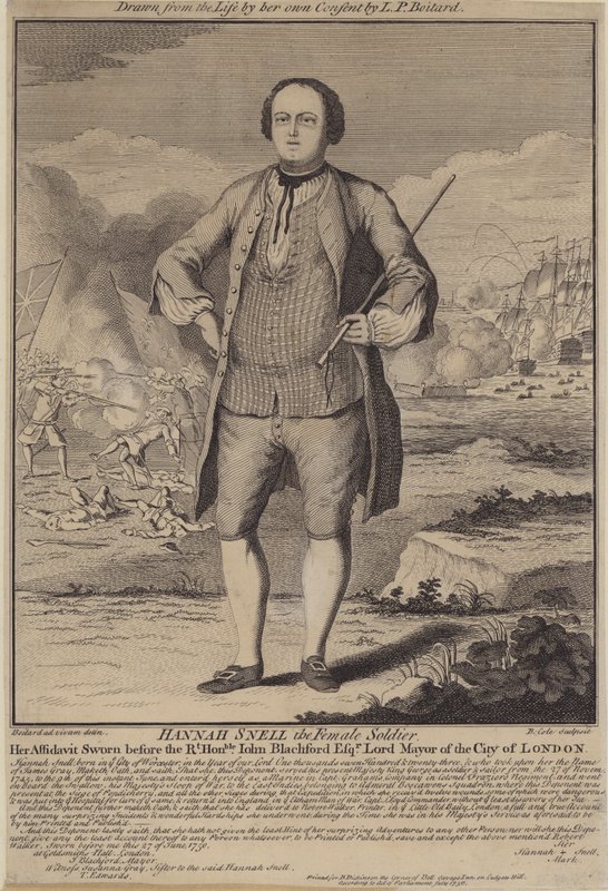 Hannah Snell, the Female Soldier by B. Cole