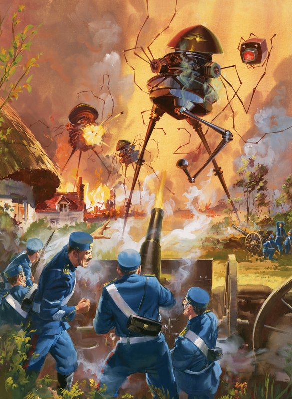 War of the Worlds by Barrie Linklater