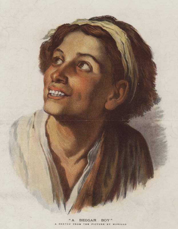 A Beggar Boy by Bartolomé Esteban Murillo