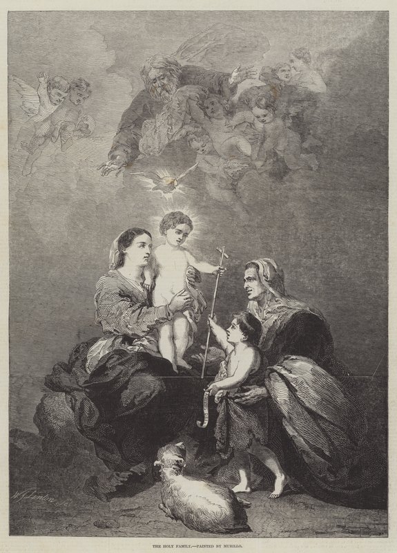 The Holy Family by Bartolomé Esteban Murillo