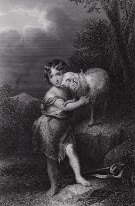The Infant St John by Bartolomé Esteban Murillo